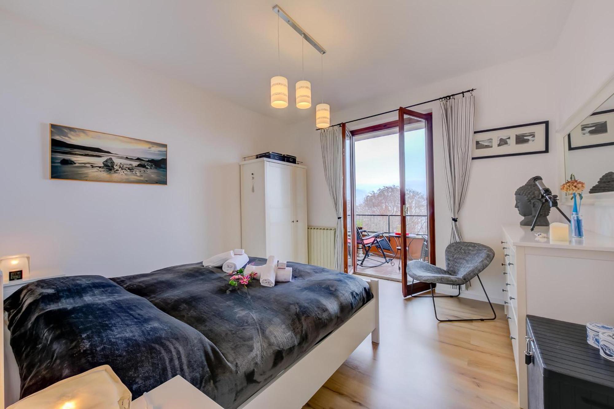Apartmán La Bellavista Penthouse Stresa Exteriér fotografie