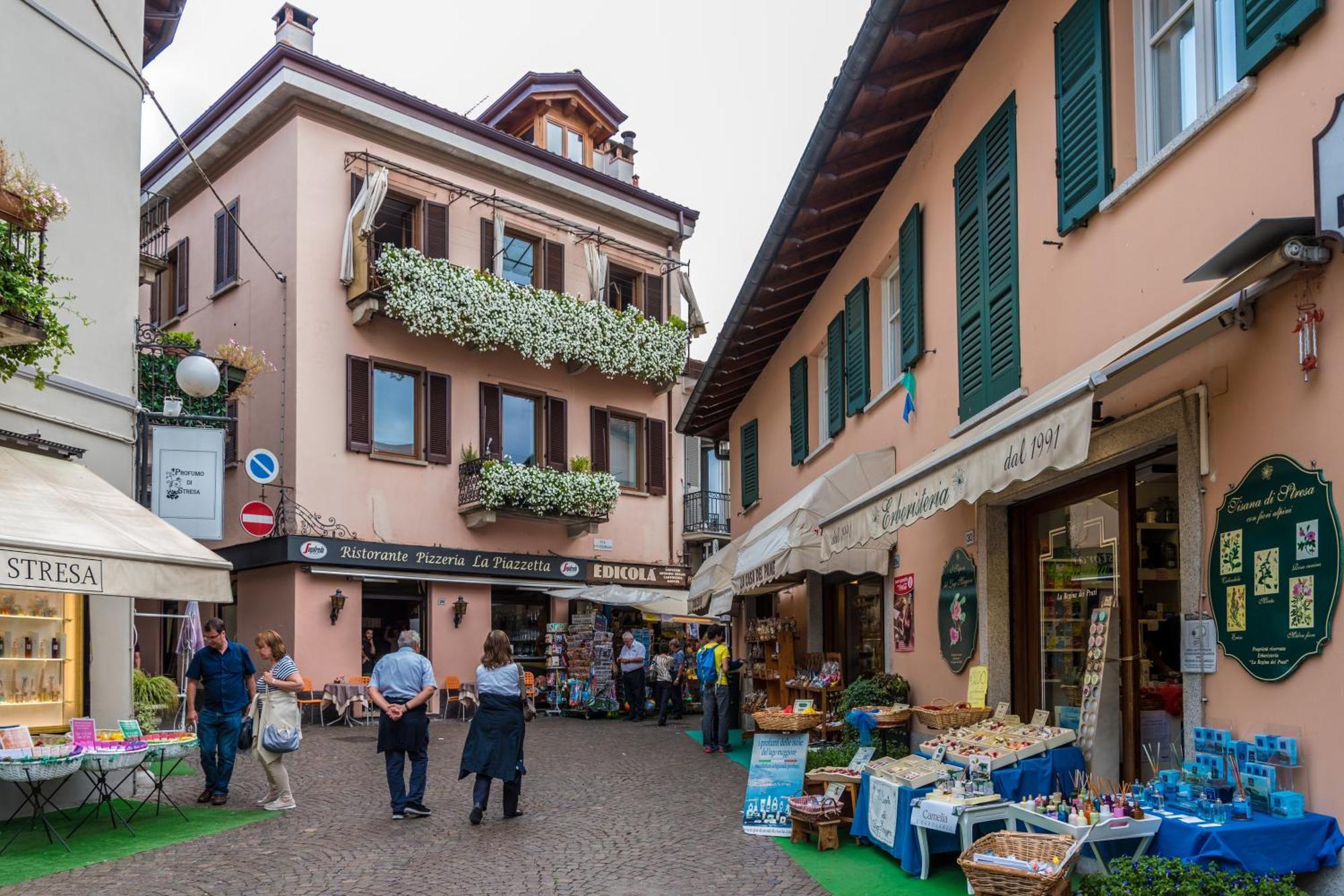 Apartmán La Bellavista Penthouse Stresa Exteriér fotografie
